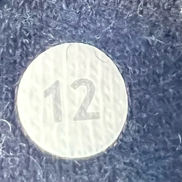 RARE: Lululemon Scuba Full Zip Hoodie Il Flat Inky Floral hHathered Blue Size 12 - Picture 10 of 10